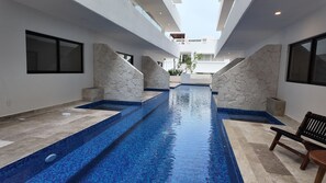 Courtyard view - Town Center Zama Condo Hotel by Marea (Tulum)