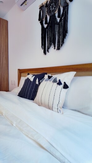 Wifi gratis y ropa de cama