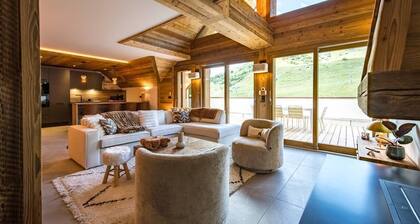 12-person flat with jacuzzi and sauna on the snow front