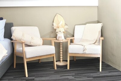 Salt Water Retreat, BBQ area with water views