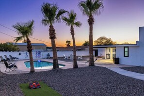 Pool - Poolside Retreat with Firepit & Game-Ready Fun (Lake Havasu City)