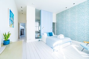 4 habitaciones, acceso a internet y ropa de cama 