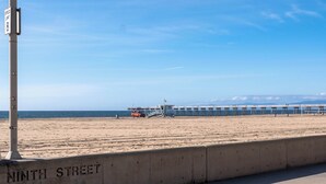 Vlak bij het strand