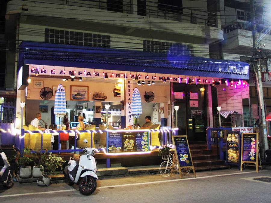 Fassade der Unterkunft