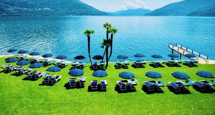 Penthouse spectaculaire avec vue sur le lac dans le centre de Brissago