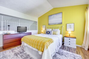 2 quartos, escrivaninha, Wi-Fi, roupa de cama