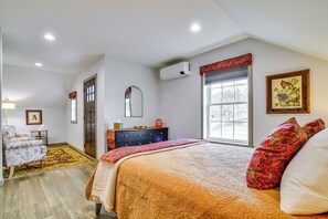 Desk, iron/ironing board, travel crib, internet