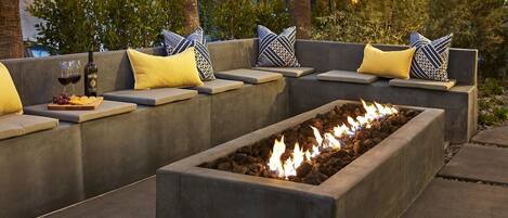 Overnattingsstedets uteområder