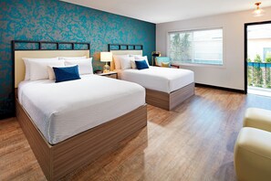 1 slaapkamer, een strijkplank/strijkijzer, gratis wifi, beddengoed