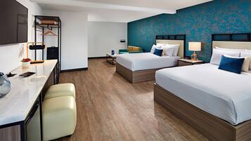 2 slaapkamers, een strijkplank/strijkijzer, gratis wifi, beddengoed