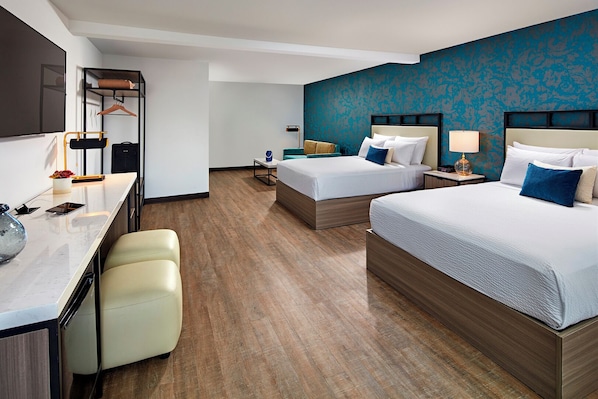 2 slaapkamers, een strijkplank/strijkijzer, gratis wifi, beddengoed