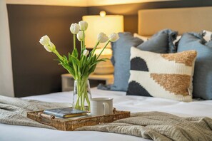 3 habitaciones, tabla de planchar con plancha, cuna de viaje y wifi 