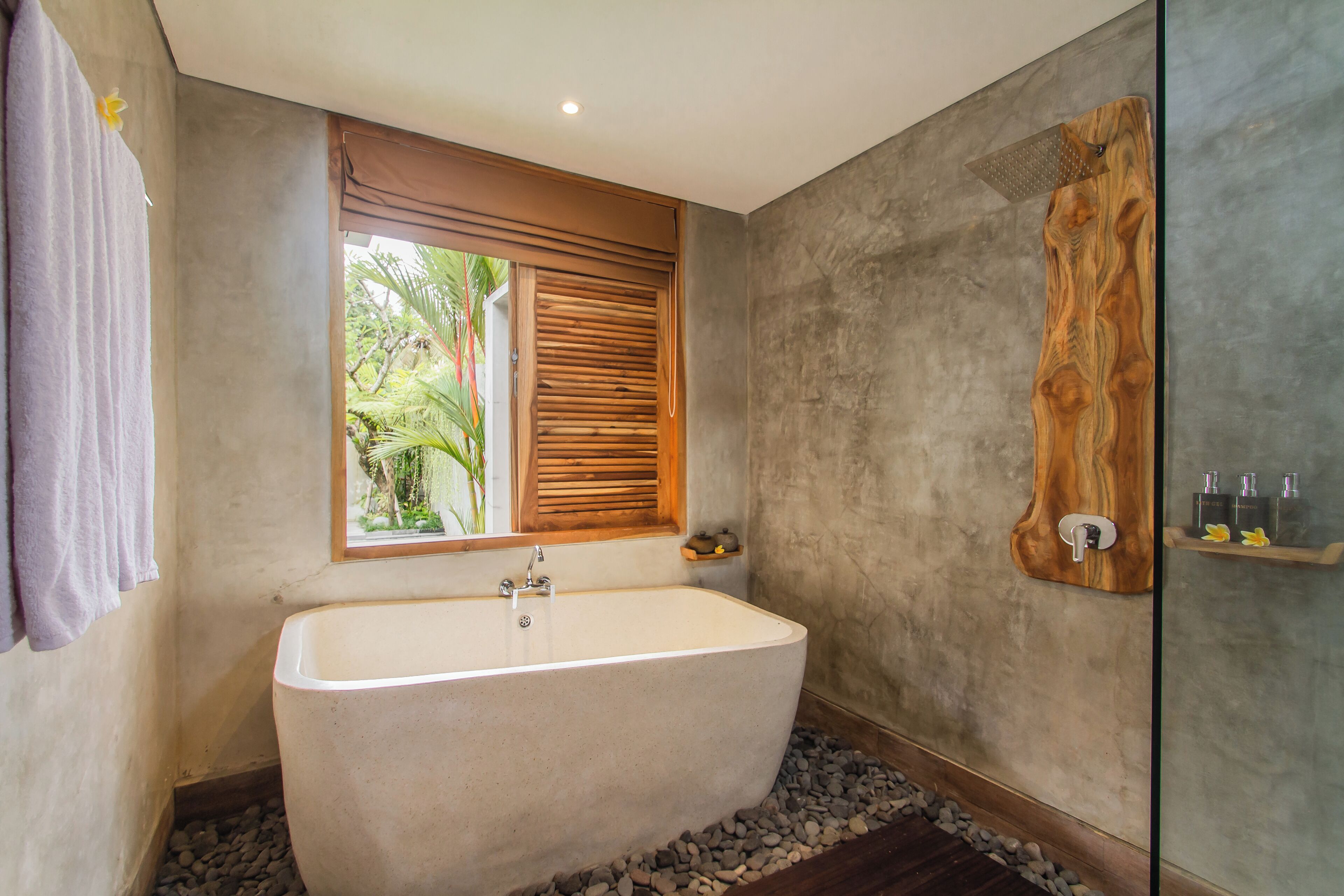 Villa, 2 Bedrooms, Private Pool | Bathroom | Slippers
