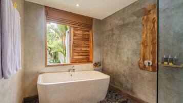 Villa, 2 Bedrooms, Private Pool | Bathroom | Slippers