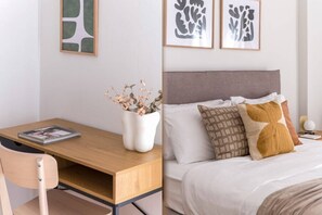 2 bedrooms, iron/ironing board, free WiFi, bed sheets