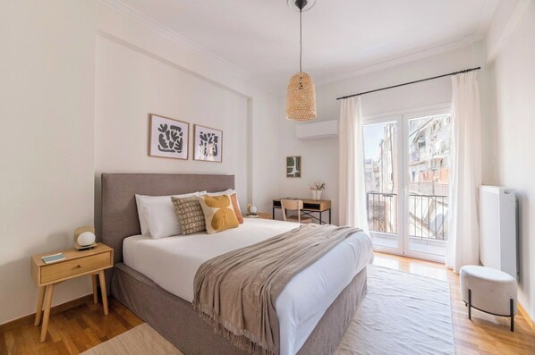 2 bedrooms, iron/ironing board, free WiFi, bed sheets