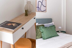 2 chambres, fer et planche à repasser, Wi-Fi gratuit, draps fournis
