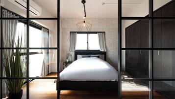 Individually decorated, individually furnished, blackout curtains