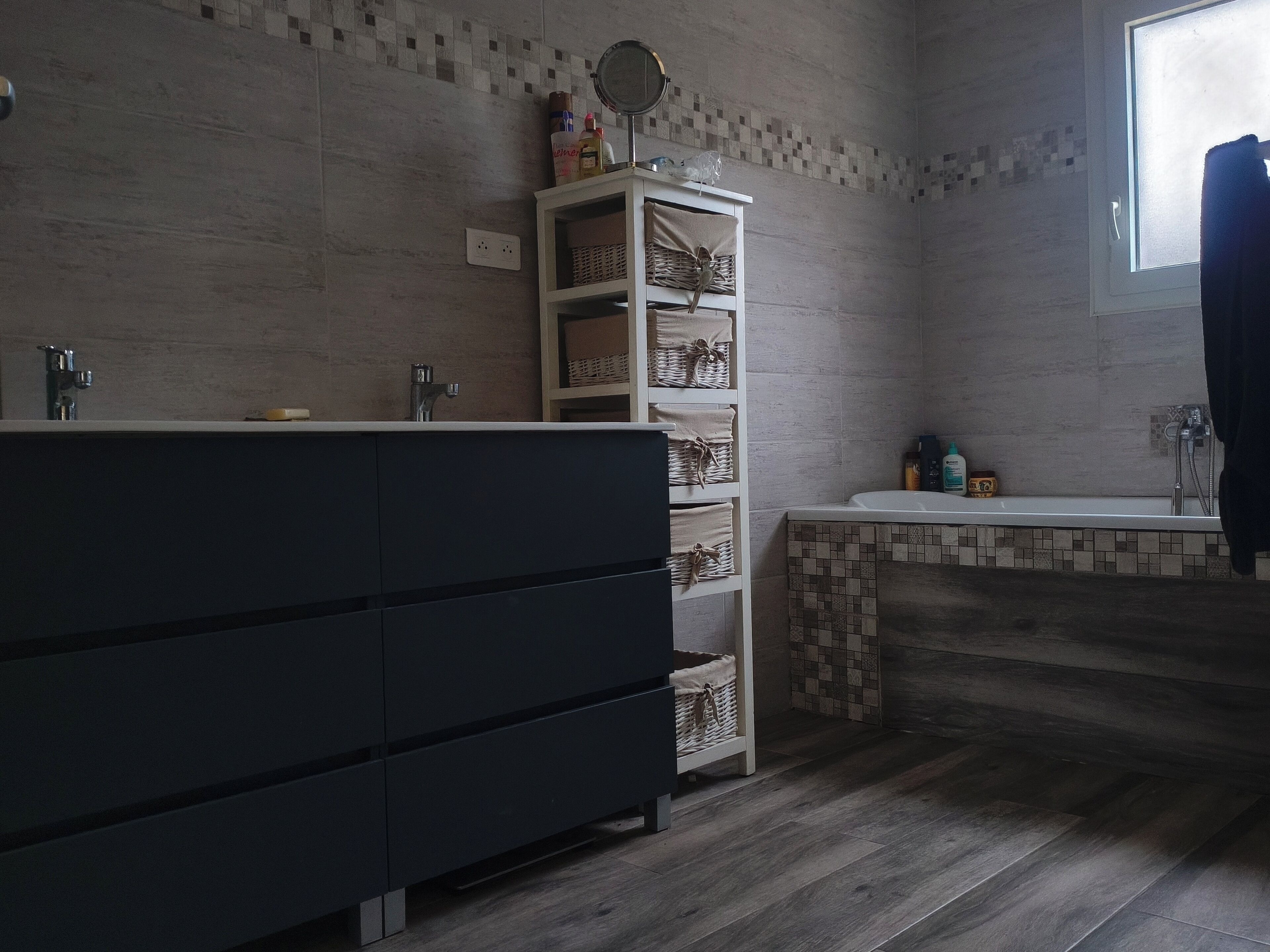 Towels, soap, toilet paper