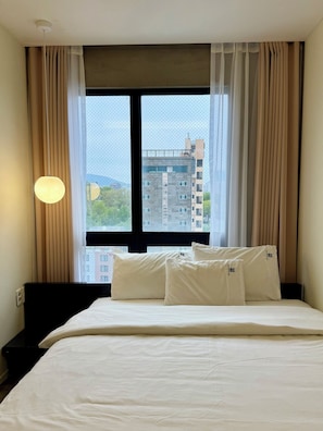 Quarto casal econômico, vista para a cidade | Wi-Fi de cortesia