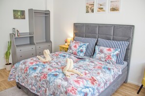 2 camere, ferro/asse da stiro, culla da viaggio, Wi-Fi