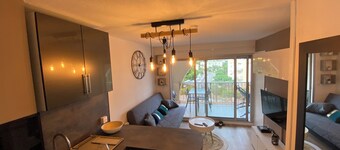 Appart Les Quilles / Plages 150 m T2 air-conditioned