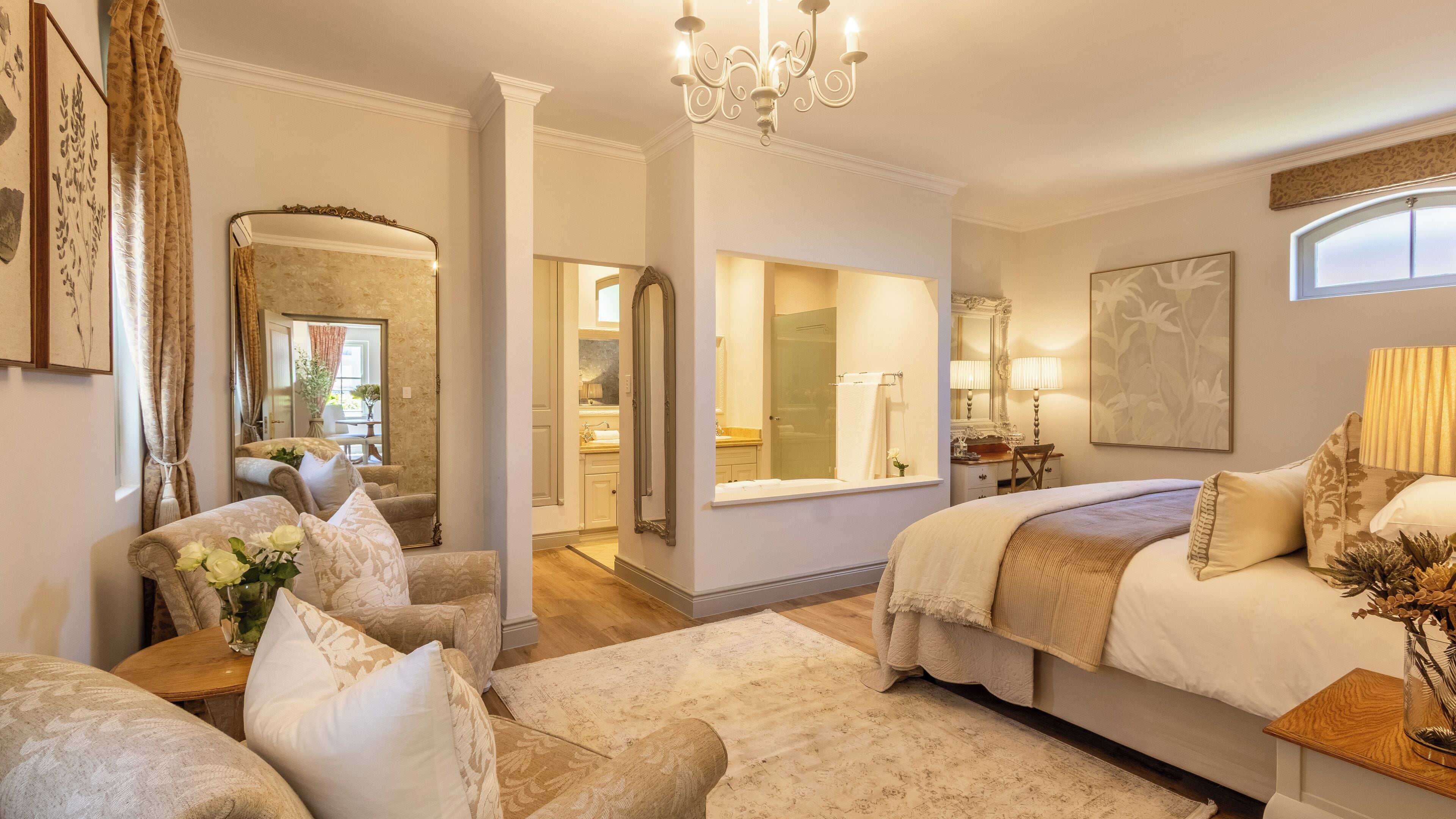 One Bedroom Village View Villa 3 | Roupas de cama premium, cofres nos quartos, escrivaninha