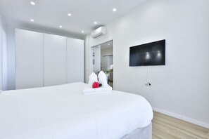 1 多间卧室、熨斗/熨衣板、WiFi、床单