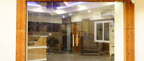 Entrada de la propiedad