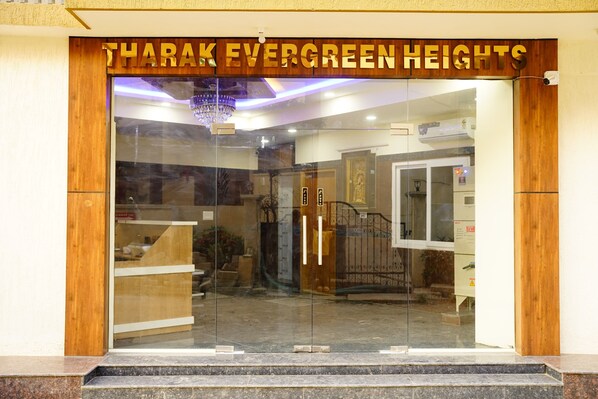 Entrada de la propiedad