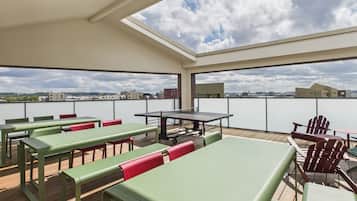 Terrasse sur le toit