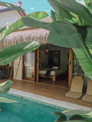 Luxury-Villa, 1 Schlafzimmer, Poolblick, Strandnähe