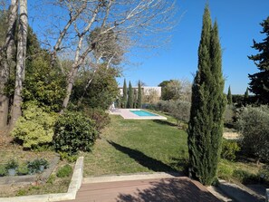 Pool - Villa Tabarja in Maussane - 4 Bds, pool, AC, large terrace with superb views (MAUSSANE LES ALPILLES)