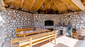 Restauration en plein air