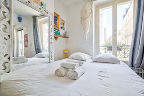 1 chambre, Wi-Fi gratuit, draps fournis