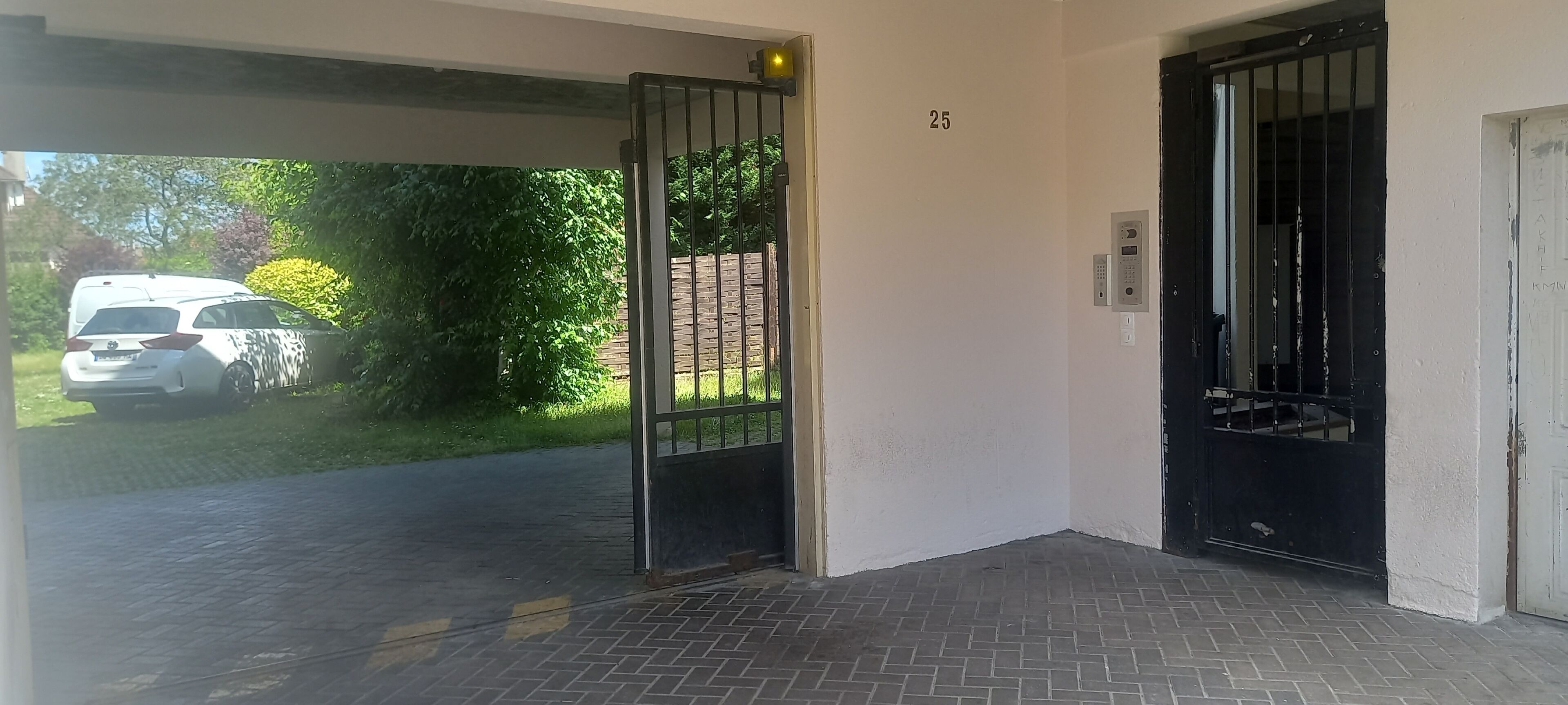 Enceinte de l’hébergement