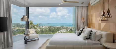 Villa, Meerblick | 6 Schlafzimmer, Zimmersafe, Bügeleisen/Bügelbrett, kostenloses WLAN