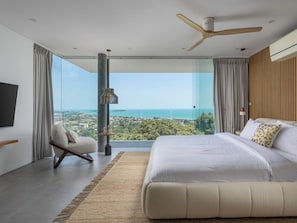 Villa, Sea View | 6 bilik tidur, peti besi dalam bilik, seterika/papan seterika 