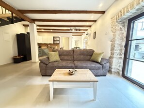 TV, fireplace - Casa Rossa Ac, Wifi, Prodol - Croazia (Manjadvorci)