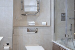 Shower, hair dryer