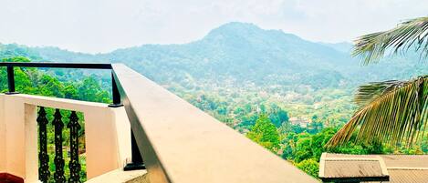 Comfort Triple Room, Balcony, Mountain View | Terrace/patio