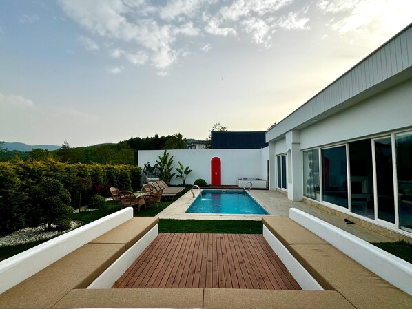 Außenpool, beheizter Pool