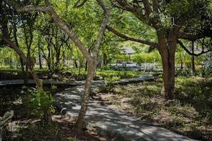 Enceinte de l’hébergement