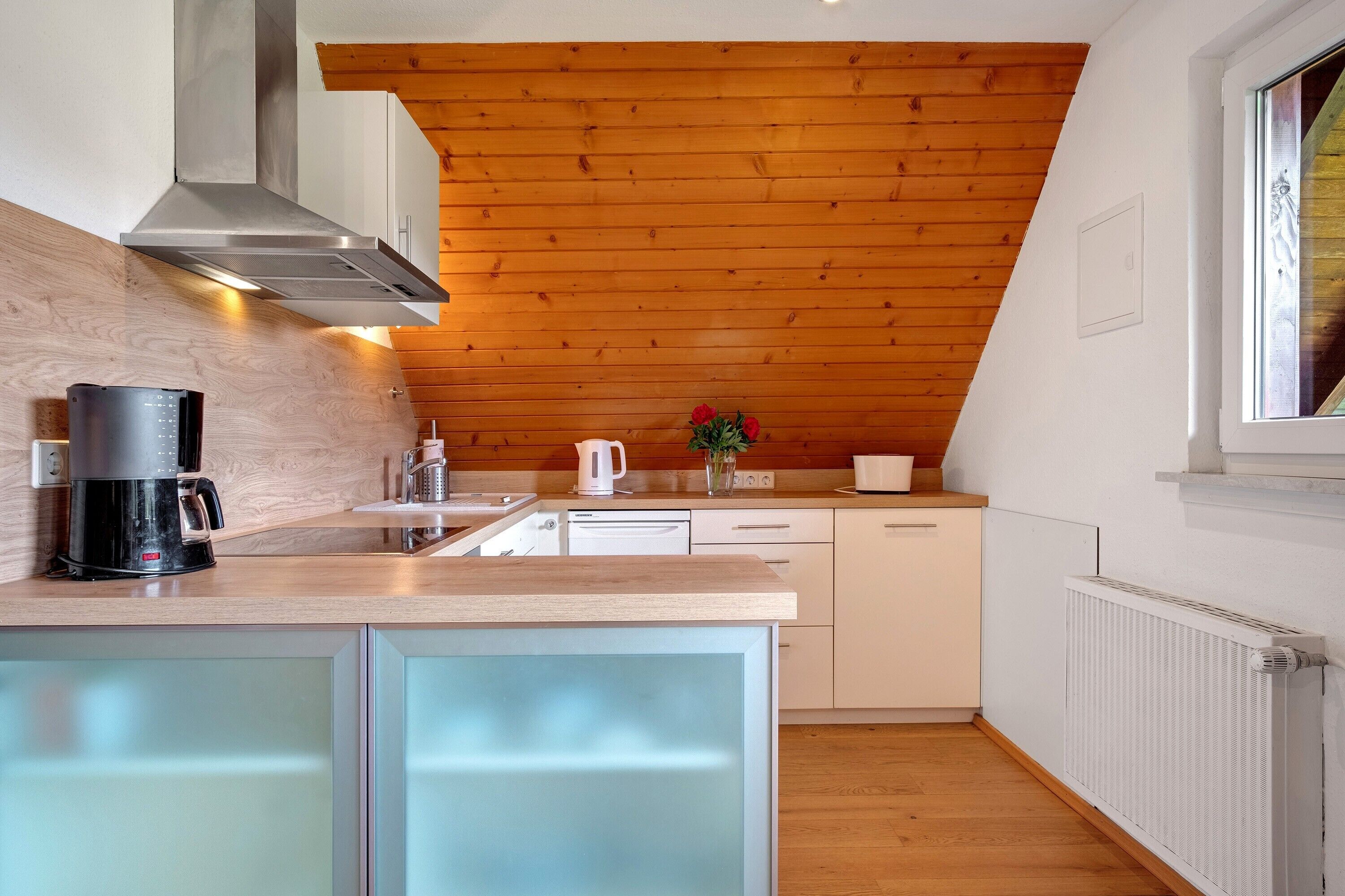 Refrigerador, horno, parrilla de estufa y lavavajillas 