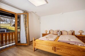 2 chambres, Wi-Fi gratuit, draps fournis