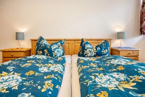 2 多间卧室、免费 WiFi、床单