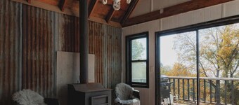 Secluded rustic 3-bedroom cabin on private land