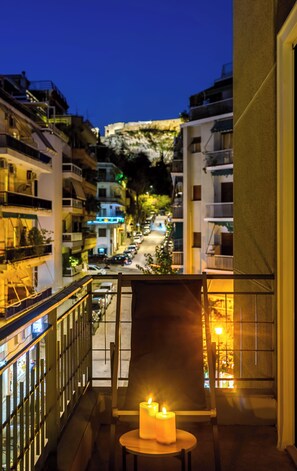 Vue depuis le balcon