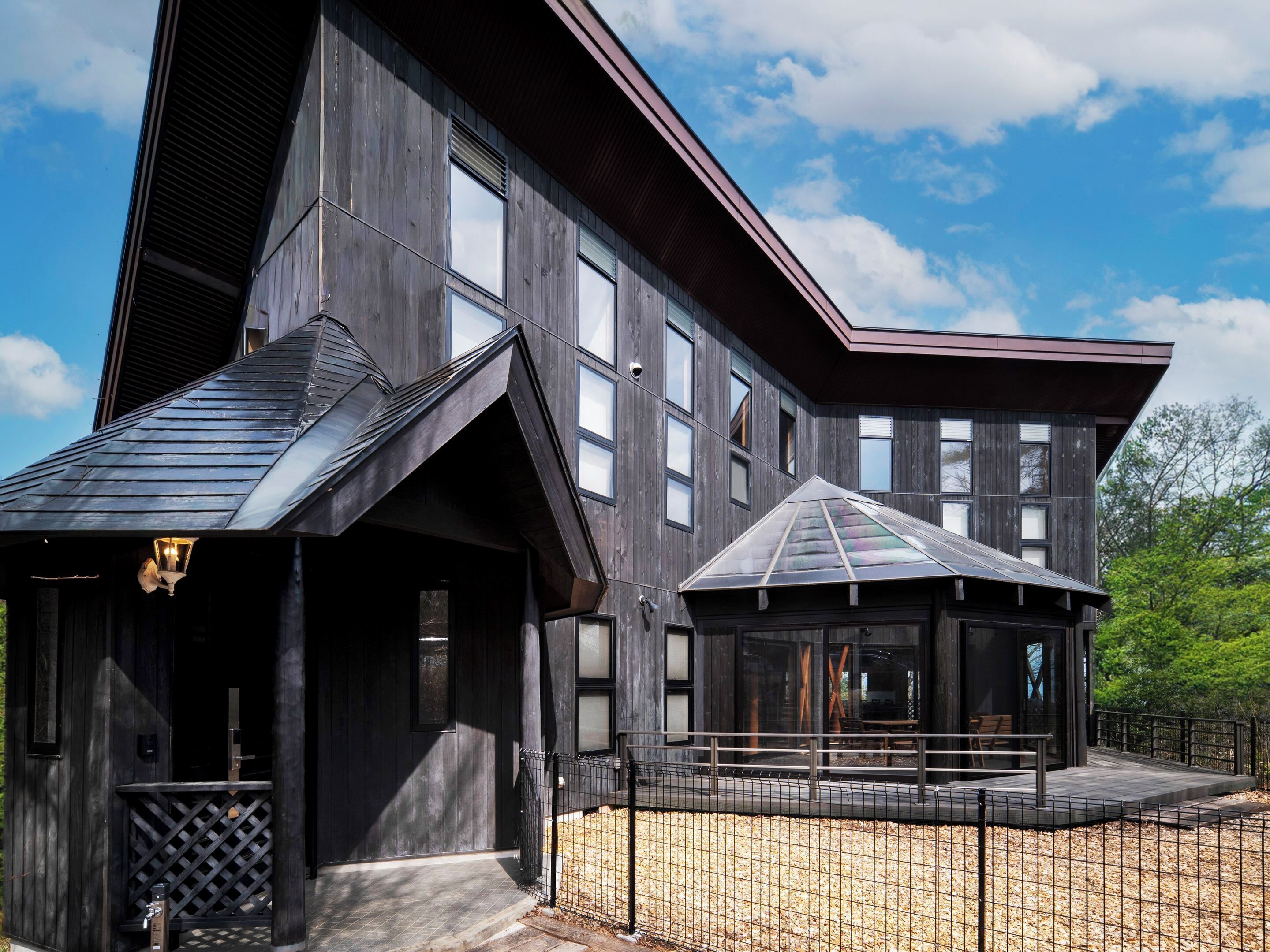 Pet Room Large cottage With hot spring & sauna & dog park to 6 people(Non-smoking) | 1 bedroom, free WiFi, bed sheets