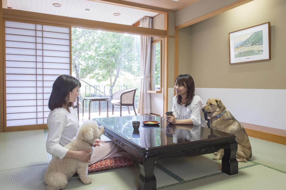 Japanese 10 Tatami With Private Dog Park (Non-smoking)